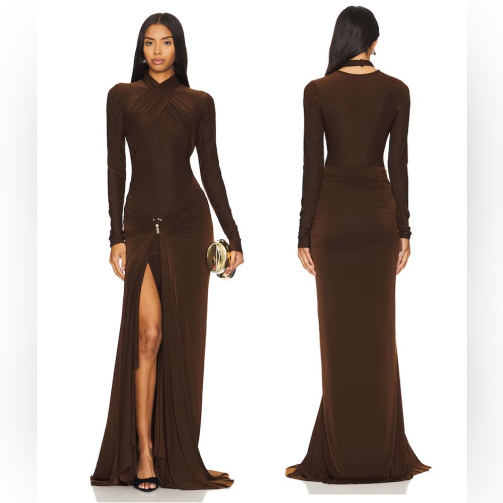 Deme Gown Brown XS